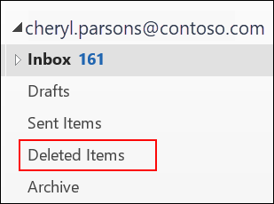 recover deleted items in outlook for mac 2016